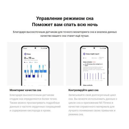 Умные часы и браслеты Xiaomi Smart Band 9 (серебристый, со светло-серым силиконовым ремешком, международная версия) [BHR8340GL]