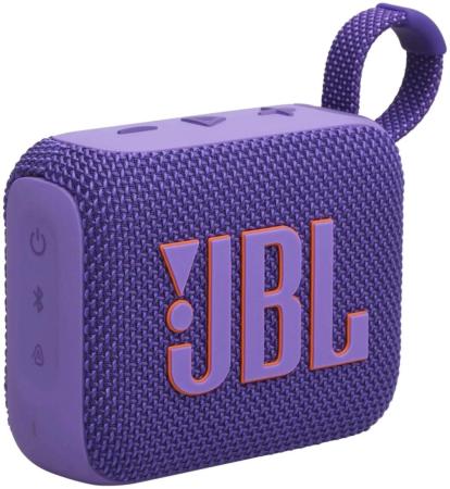 Беспроводные и портативные колонки JBL Go 4 (фиолетовый) [JBLGO4PUR, 1200130009471]
