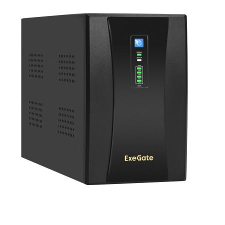 Источники бесперебойного питания ExeGate SpecialPro UNB-2200.LED.AVR.2SH.RJ.USB EX292613RUS [EX292613RUS]