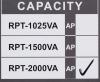 Источники бесперебойного питания Powercom RPT-2000AP LCD