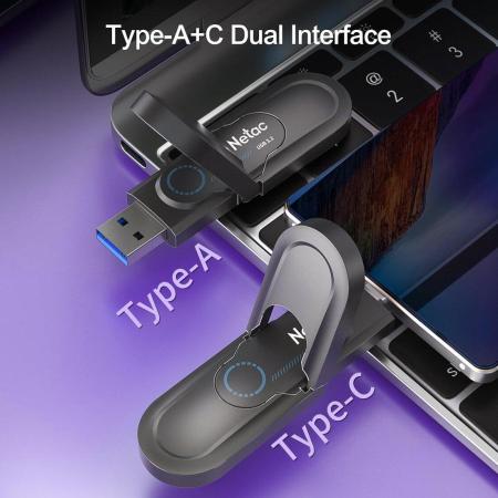 USB Flash Netac US9 512GB NT03US9C-512G-32TA [NT03US9C-512G-32TA]