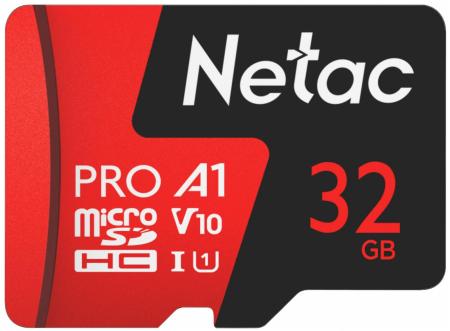 Карты памяти Netac P500 Extreme Pro 32GB NT02P500PRO-032G-R (с адаптером) [NT02P500PRO-032G-R]