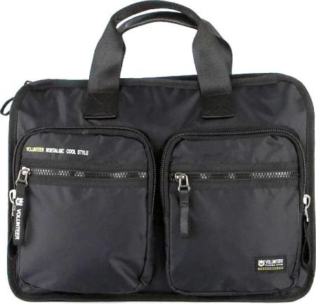 Женские и мужские сумки Volunteer 083-1801-13-BLK (черный) [083-1801-13-BLK]