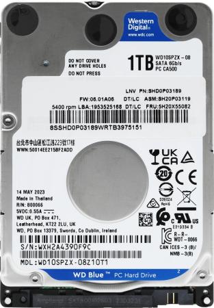 Жесткие диски WD Blue 1TB [WD10SPZX] [WD10SPZX]