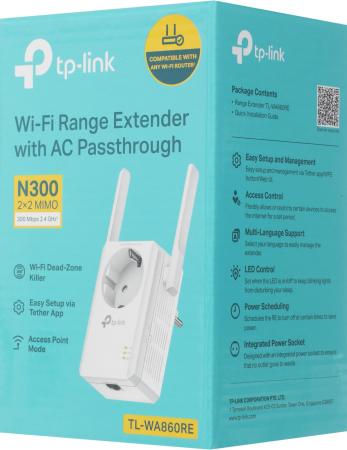 Беспроводные точки доступа и усилители Wi-Fi TP-Link TL-WA860RE