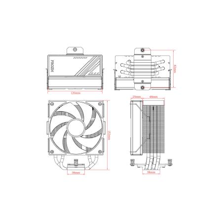 Системы охлаждения ID-Cooling Frozn A410 Black [FROZN A410 BLACK]