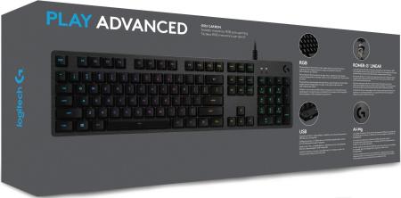 Клавиатуры Logitech G512 Carbon GX Brown 920-009351 [920-009351]