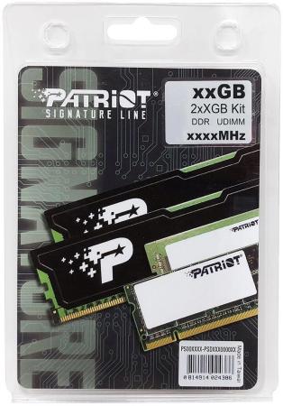 Оперативная память Patriot Signature Line 2x8GB DDR4 PC4-21300 PSD416G2666K [PSD416G2666K]