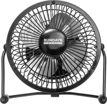 Вентиляторы и охладители воздуха Sundays Home QT-U401A (черный)