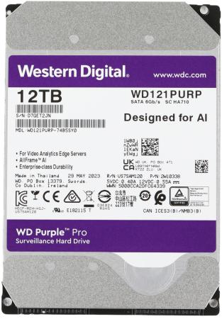 Жесткие диски WD Purple Pro 12TB WD121PURP [WD121PURP]