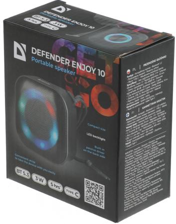 Беспроводные и портативные колонки Defender Enjoy 10 [65009]