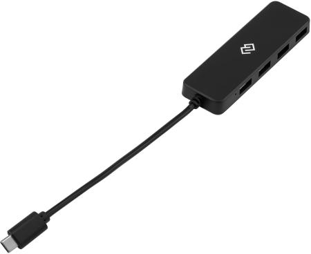 USB-хабы и док-станции Digma DHUB-4USB-C-2.0 [DHUB-4USB-C-2.0, 2018370, 4630143155969]