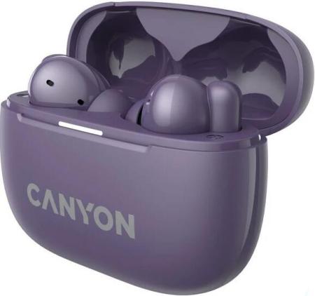 Наушники и гарнитуры Canyon OnGo 10 ANC TWS-10 (фиолетовый) [CNS-TWS10PL]