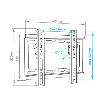 Кронштейны Arm Media Steel-6