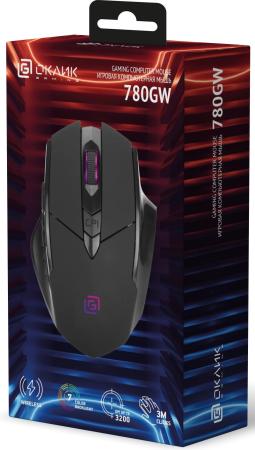 Мыши Oklick 780GW (черный) [1903012]