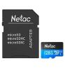 Карты памяти Netac P500 Standard 128GB NT02P500STN-128G-R + адаптер [NT02P500STN-128G-R]