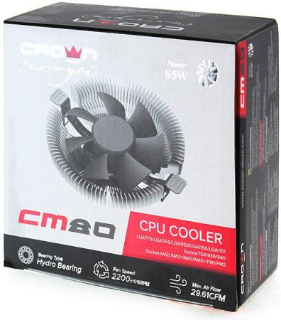 Системы охлаждения CrownMicro CM-80 [CM-80, 6291105918701]