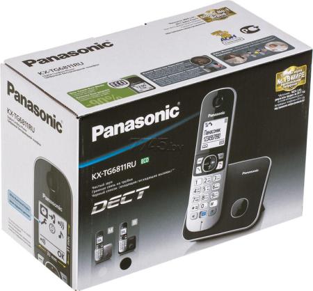 Радиотелефоны DECT Panasonic KX-TG6811RUB