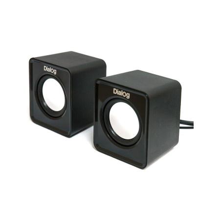 Мультимедиа акустика Dialog AC-02UP (черный)