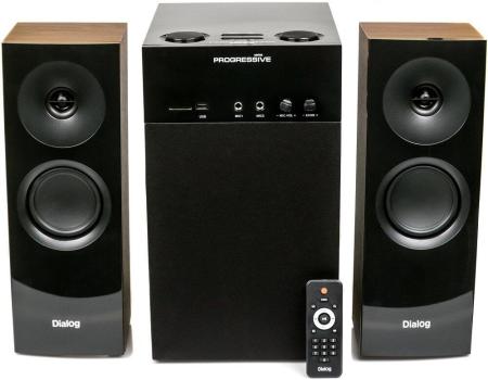 Мультимедиа акустика Dialog Progressive AP-250 (коричневый)