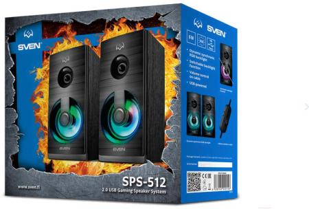 Мультимедиа акустика SVEN SPS-512