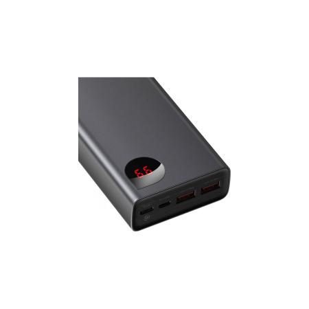 Портативные зарядные устройства Baseus Adaman Metal Digital Display PPIMDA-D01 20000mAh (черный) [PPIMDA-D01]