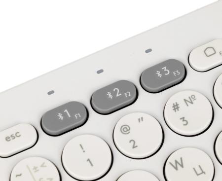 Клавиатуры Logitech Multi-Device K380 Bluetooth 920-009589 (белый) [920-009589]