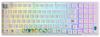 Клавиатуры Akko 3098B Doraemon Rainbow (Akko CS Jelly Pink)