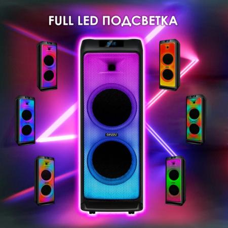 Беспроводные и портативные колонки Ginzzu GM-205