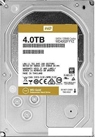 Жесткие диски WD Gold 8TB WD8005FRYZ [WD8005FRYZ]