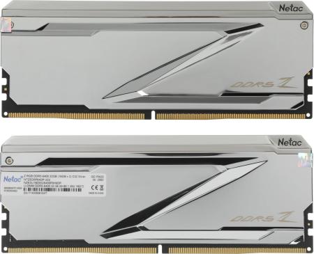 Оперативная память Netac Z RGB 2x16ГБ DDR5 6400 МГц NTZED5P64DP-32S [NTZED5P64DP-32S]