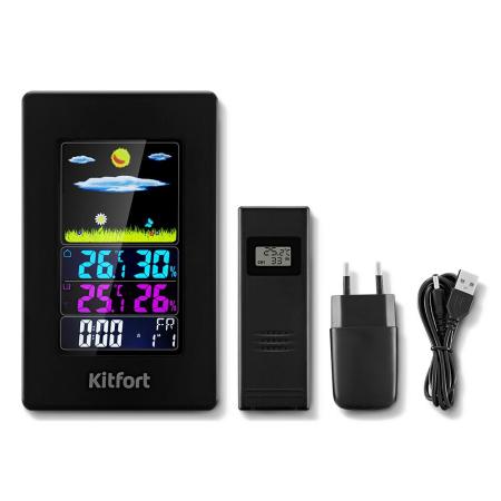 Метеостанции, гигрометры и термогигрометры Kitfort KT-3730