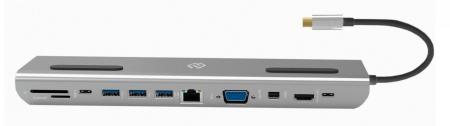 USB-хабы и док-станции Digma DS-990UC_G [DS-990UC_G, 1397083]