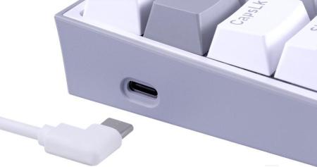 Клавиатуры Redragon Fizz (серый/белый) [70675]