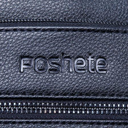 Женские и мужские сумки Poshete 250-5188-1-BLK (черный) [250-5188-1-BLK]