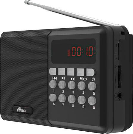 Радиоприемники Ritmix RPR-001 (черный) [RPR-001]