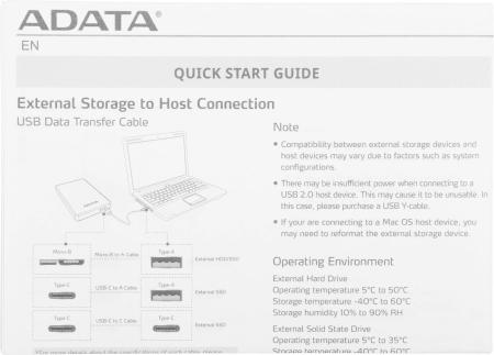 Внешние накопители ADATA HD720 AHD720-1TU31-CBL 1TB (синий) [AHD720-1TU31-CBL]