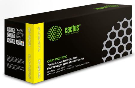 Картриджи для принтеров и МФУ CACTUS CSP-W2072X (аналог HP W2072X) [CSP-W2072X]