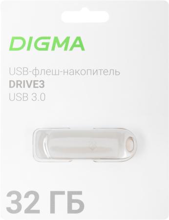 USB Flash Digma Drive 3 32GB DGFUM032A30SR [DGFUM032A30SR, 1927129, 4630143140668]