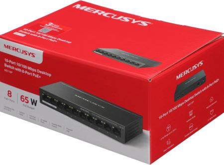 Коммутаторы Mercusys MS110P [6957939001162]