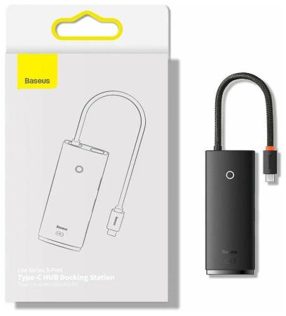 USB-хабы и док-станции Baseus WKQX040001 [WKQX040001, 6932172606305]