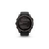 Умные часы и браслеты Garmin Fenix 8 Solar, Sapphire 51мм (титановый угольно-серый с DLC-покрытием и черным ремешком) [010-02907-11]