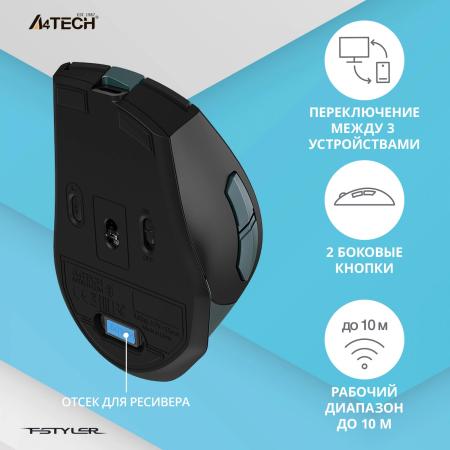 Мыши A4Tech Fstyler FB35C (зеленый)