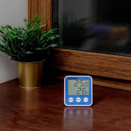 Метеостанции, гигрометры и термогигрометры Rexant RX-108 [70-0520]