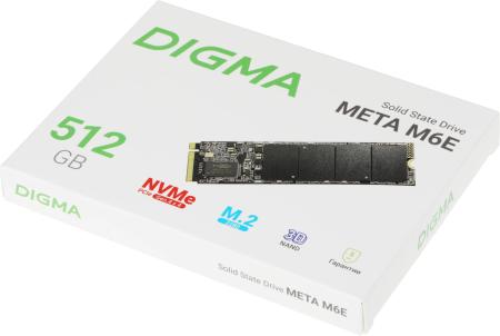 SSD Digma Meta M6E 512GB DGSM4512GM6ET [DGSM4512GM6ET]