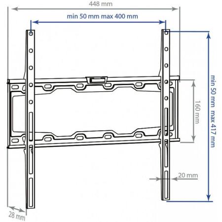 Кронштейны Kromax ELEMENT-3 (черный)