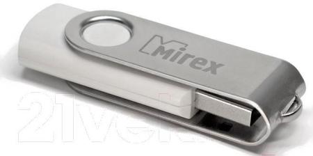 USB Flash Mirex SWIVEL WHITE 32GB (13600-FMUSWT32) [13600-FMUSWT32]