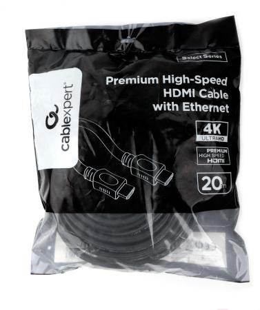 Кабели, адаптеры, разветвители Cablexpert CC-HDMI4L-20M (20 м, черный) [CC-HDMI4L-20M]