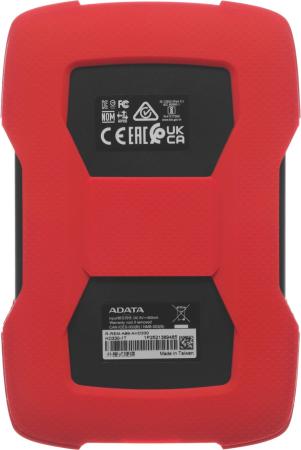 Внешние накопители ADATA HD330 AHD330-1TU31-CRD 1TB (красный) [AHD330-1TU31-CRD]