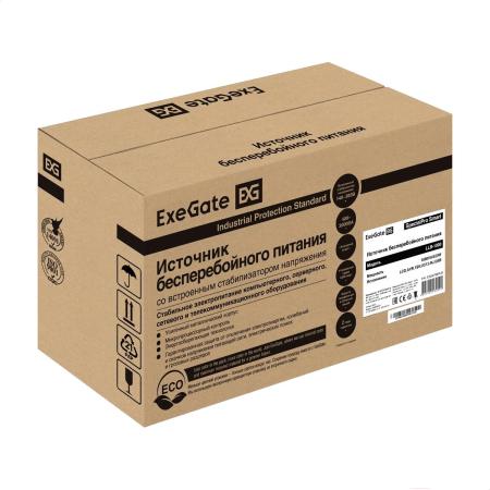 Источники бесперебойного питания ExeGate SpecialPro Smart LLB-1000.LCD.AVR.1SH.2C13.RJ.USB EX292788RUS [EX292788RUS]